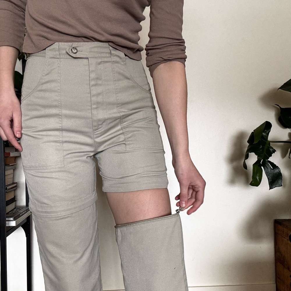 Vintage Convertible Utility Pants - Picture 3 of 6